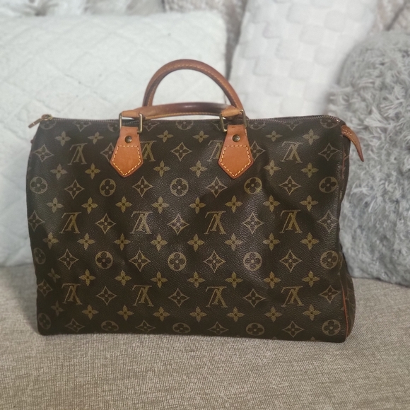 Louis Vuitton Speedy 35 Monogram handbag,, Authentic!!! - Picture 1 of 16